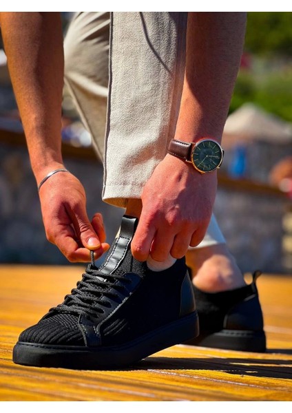 KB-112 Kuback Siyah Siyah Tabantriko Bağcıklı Günlük Erkek Ayakkabı fiyatları