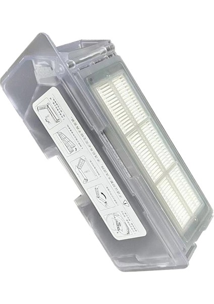 Toz Kutusu Kutusu M30 M30 Pro Toz Kutusu Hepa Filtre Yedek Parça Robotlu Süpürge Aksesuarları (Yurt Dışından)