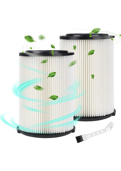 Ridgid 72947 Standart Islak Kuru Vakum 5-20 Galon, 6-9 Galon Husky Vakum Için VF4000 Yedek Filtresi Craftsman 17816 (Yurt Dışından)