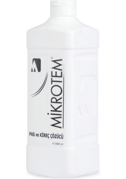 Konsantre Pas ve Kireç Çözücü 1000 ml – Sıcak Suda Etkisi Artan, Çok Amaçlı ve Güçlü Temizlik Solüsyonu modelleri