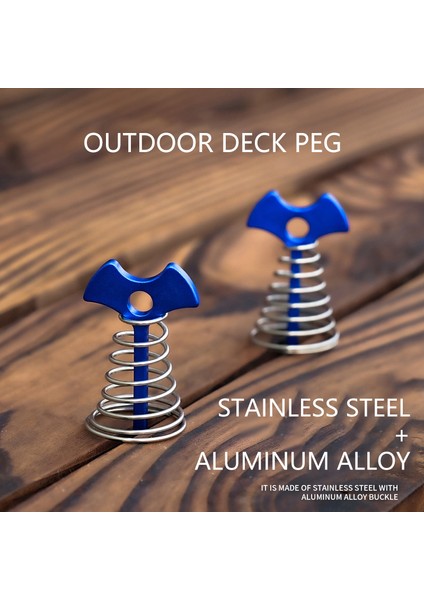 Aotu AT6546 Alüminyum Alaşımlı Balık Kılçığı Yaylı Çivili Çadır Kazığı Güverte Çapa Çivisi D Şeklinde Karabinalı-Sarı (Yurt Dışından) modelleri