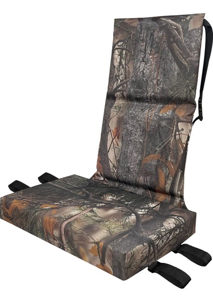 46X31X59CM Su Geçirmez Ağaç Standı Sandalye Minderi Açık Hava Dağcılık Tırmanışı Için-Yeni Yaprak Kamuflajı (Yurt Dışından)