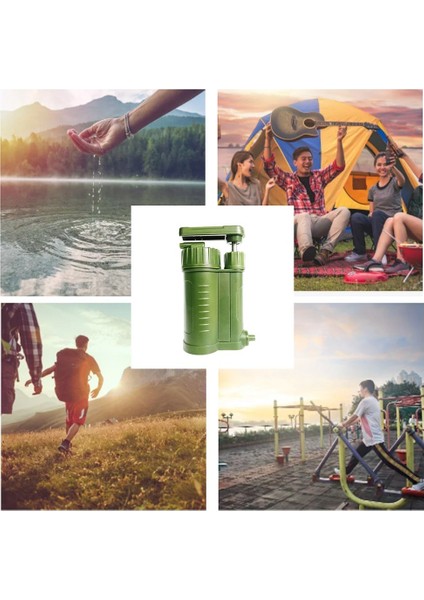 Açık Hava Taşınabilir Su Mikrobiyal Arıtma Filtresi Tortu Arıtma Temizleyicisi Yürüyüş, Dağcılık, Kamp, Sırt Çantasıyla Seyahat Için (Yurt Dışından) indirimleri