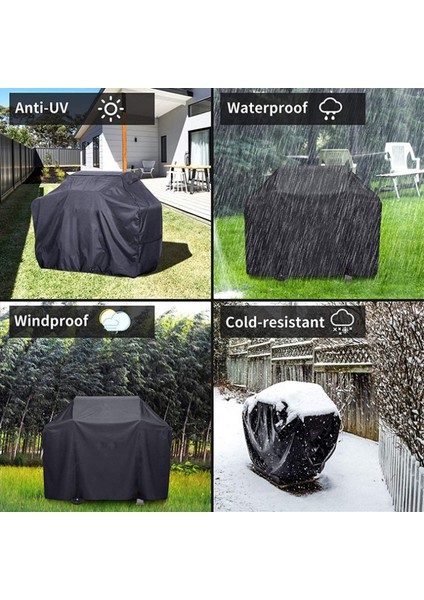 80X66X100CM Su Geçirmez 420D Oxford Kumaş Barbekü Gazlı Izgara Kılıfı Değişimi (Yurt Dışından) modelleri