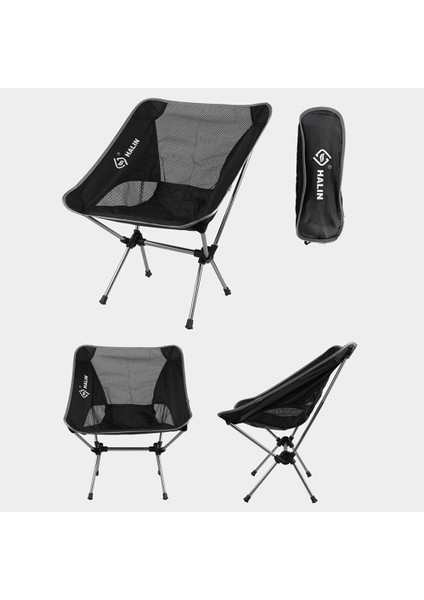 Halın HS-334 Taşınabilir Katlanır Sandalye Alüminyum Alaşımlı Direk 1200D Oxford Kumaş Kamp Sırtlıklı Sandalye-Gri (Yurt Dışından) modelleri