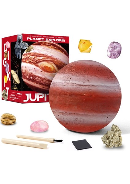 Çocuk Eğitici Güneş Sistemi Sekiz Gezegen Mücevher Keşif Oyuncağı (Yurt Dışından)