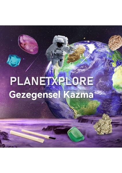 Çocuk Eğitici Güneş Sistemi Sekiz Gezegen Mücevher Keşif Oyuncağı (Yurt Dışından) fırsatları