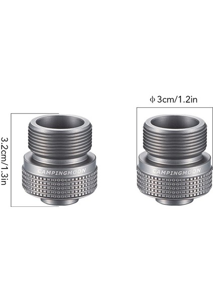 Kamp Ocağı Adaptörü Açık Hava Propan Gaz Cihazı Konnektörü Açık Hava Kamp Yürüyüş Piknik Için Küçük Gaz Tankı Dönüştürücü (Yurt Dışından) indirimleri