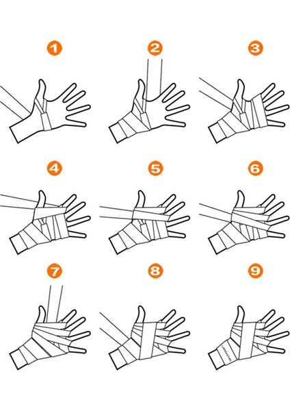 Aıbeıjıan BD001 2 Adet 450*5 cm Pamuklu Boks Kickboks Muay Thai El Bandajı Elastik Nefes Alabilir Bandaj-Siyah (Yurt Dışından) fırsatları