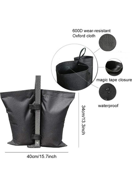 KG0067 4 Adet Açık Şemsiye Çadırı Geçirmez Sabitleme Kum Torbası 600D Oxford Kumaş Güneşlik Şemsiye Ağırlık Çantaları (Yurt Dışından) indirimleri