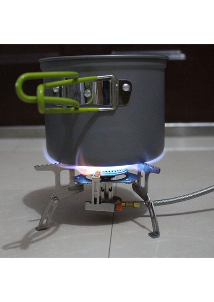 Aotu AT6303 Piknik, Yürüyüş, Kamp ve Yemek Pişirmek Için Katlanabilir Bölmeli Gazlı Ocak Tencere Seti (Yurt Dışından) fırsatları