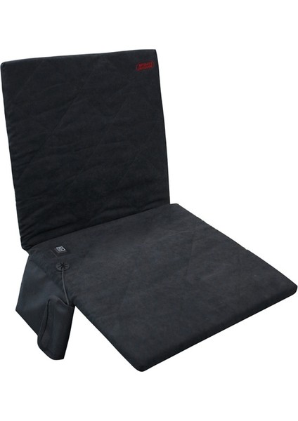 Mydays Outdoor 16 Inç Isıtmalı Stadyum Koltuğu Sandalye Minderi 3 Seviyeli Taşınabilir USB Isıtmalı Koltuk Minderi Dış Mekan Için-Siyah (Yurt Dışından)