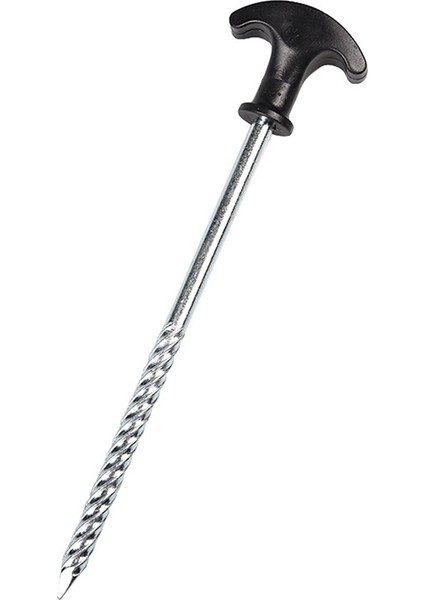 Luckstone DD-JS001-TX Donmuş Zemin Geçirmez Çadır Kazığı T Şeklinde Spiral Vida Açık Hava Kamp Aleti (Yurt Dışından)