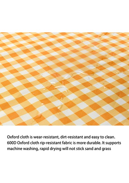 0210 145X165 cm Taşınabilir Açık Hava Kamp Piknik Matı 600D Oxford Kumaş Su Geçirmez Çim Plaj Matı-Beş Yapraklı Çiçek (Yurt Dışından) fiyatları