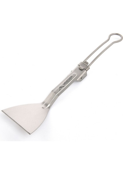 Wıdesea WSTT-118 Açık Hava Kamp Alanı Saf Titanyum Katlanabilir Spatula Ultra Hafif Kürek Tencere Seti (Yurt Dışından)