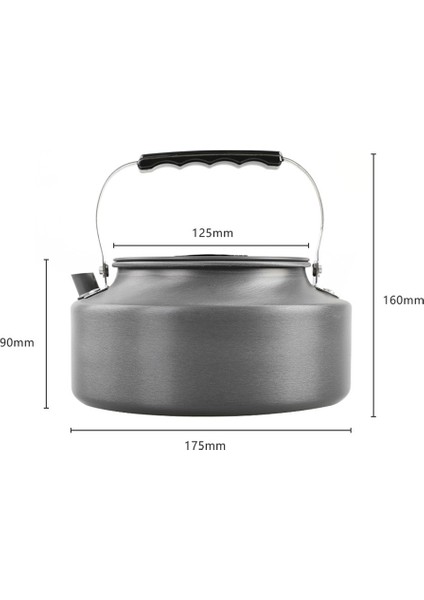 Aotu 1,6 L Açık Hava Su Isıtıcısı Kamp Piknik Alüminyum Alaşımlı Kahve Potu Çaydanlık (Bpa Içermez, Fda Sertifikası Yok)-Turuncu Saplı (Yurt Dışından) fırsatları