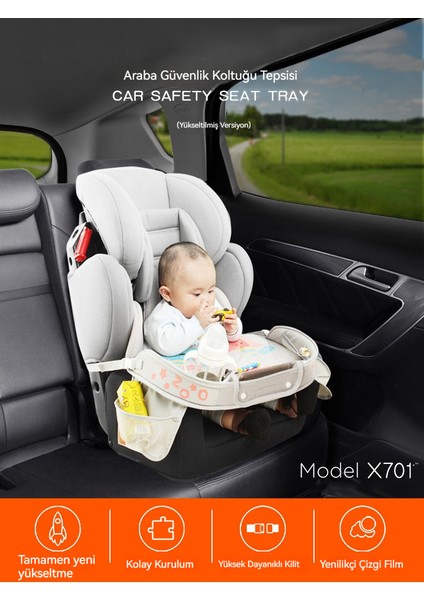 Oto Çocuk Güvenlik Koltuğu Tepsisi (Yurt Dışından) fırsatları
