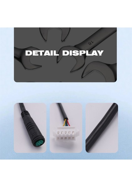 Ebike Bisiklet Kt Denetleyici 5pin Ekran Elektrikli Bisiklet Dönüşüm Kiti Için Su Geçirmez Dönüşüm Kablosu (Yurt Dışından) indirimleri