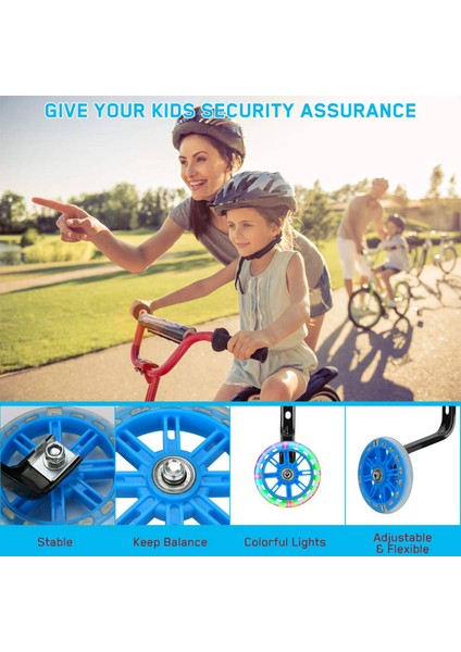 Çocuk Eğitim Tekerlekleri 20 Inç Bisiklet Için Flaş Bisiklet Eğitim Tekerlekleri Stabilizatörler Monte Kiti Ile Bisiklet Eğitim Tekerlekleri (Yurt Dışından) fiyatları