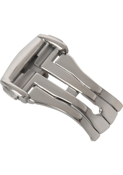 Omega Için 18MM Paslanmaz Çelik Dağıtıcı Saat Kayışı Katlanır Toka Toka, Fosted #18MM (Yurt Dışından) fırsatları