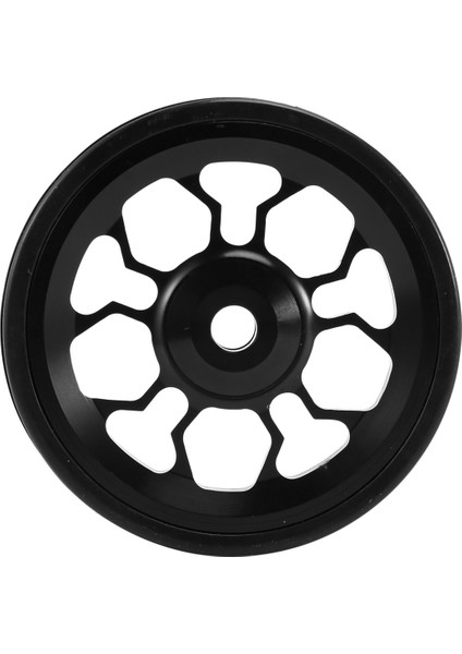 Katlanır Bisiklet Kolay Tekerlek Brompton Alüminyum Alaşımlı Easywheel Ultralight Mühürlü Rulman Itme Tekerlekleri Bisiklet Parçaları, Siyah (Yurt Dışından)