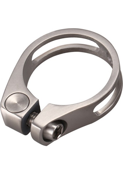 Titanyum Alaşımlı Seatpost Kelepçe 31.8mm Bisiklet Sele Boru Kelepçesi Içi Boş Koltuk Boru Kelepçesi 27.2mm Koltuk Tüpü (Yurt Dışından)