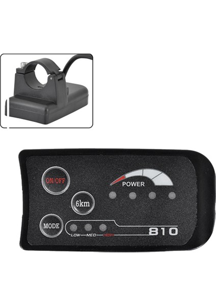 6pın 48 V S810 E-Bisiklet LED Ekran Metre IP65 Uart Elektrikli Bisiklet Için Elektrikli Bisiklet Metre (Yurt Dışından) modelleri