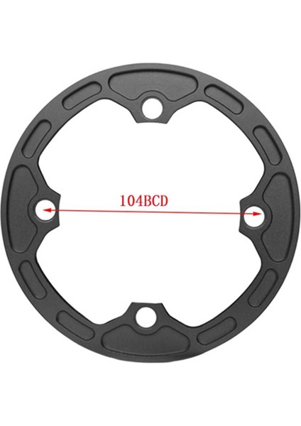 Alüminyum Alaşımlı Koruma Kapağı Bisiklet Darbe Koruma Zincir Kılavuzu BCD104 Zincir Dişlisi Xc Fr Am Bisiklet 30 Hız, 32T-36T Için Uygun (Yurt Dışından) fiyatları