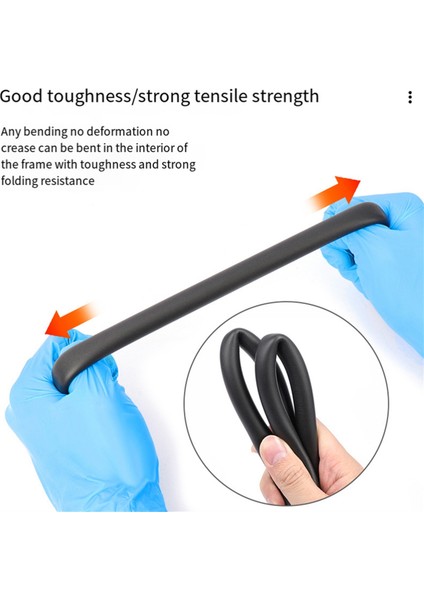 Dağ Yolu Bisikleti Sessiz Pamuk, Anormal Gürültü Önleyici Sünger Boru, Fren Hattı Hidrolik Hortum Koruma Borusu (Yurt Dışından) indirimleri