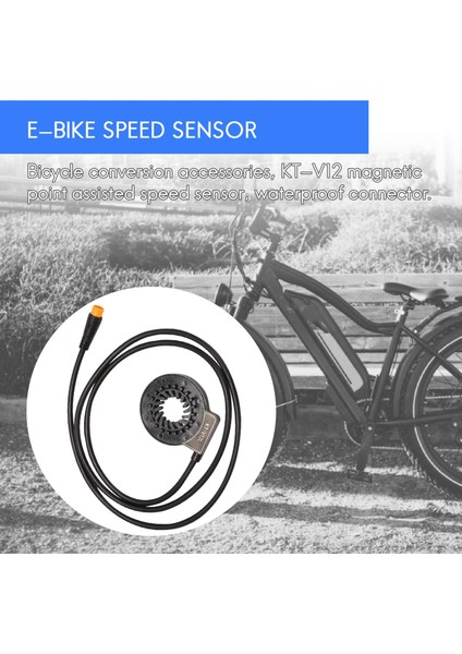Elektrikli Bisikletler Pas Sensörü E-Bisiklet Su Geçirmez Dönüşüm Kiti Parçaları E-Bisiklet Pas Sistemi Yardımcısı Sensörü KT-V12L (Yurt Dışından) fiyatları