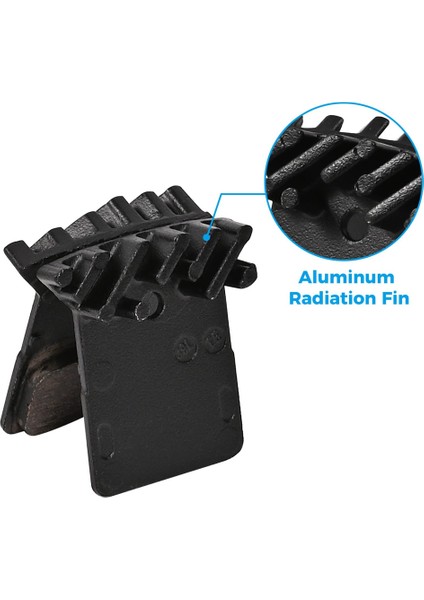 Çift Bisiklet Reçine Fren Balatası Yol Bisikleti Soğutma Fin Buz Teknolojisi L03A Ultegra R9170 R8070 R7070 RS805 RS505 Xtr M9100 (Yurt Dışından) fiyatları