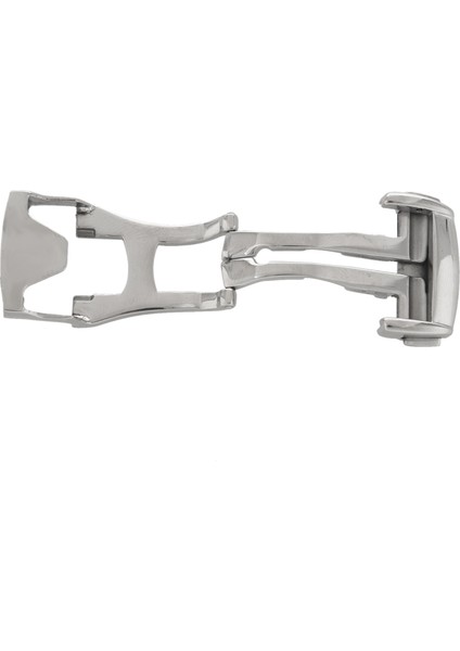 Omega Için 18MM Paslanmaz Çelik Dağıtıcı Saat Kayışı Katlanır Toka Toka, Pürüzsüz #18MM (Yurt Dışından) modelleri