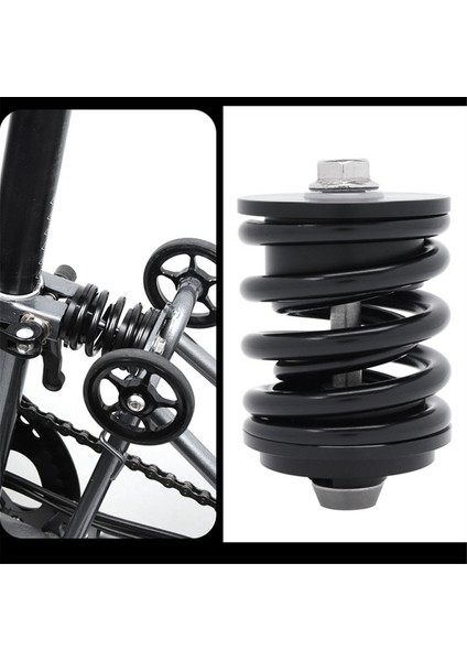 Brompton Katlanır Bisiklet Için Arka Amortisör Süspansiyon Aksesuarları Yaylı Süspansiyon (Yurt Dışından) fiyatları