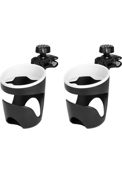 Tekne Rayı Bardak Tutucu Evrensel Içecek Tutucular 360 Derece Rotasyon Ayarlanabilir Kelepçe Tekne Içecek Tutucusu, 2 Adet (Yurt Dışından)