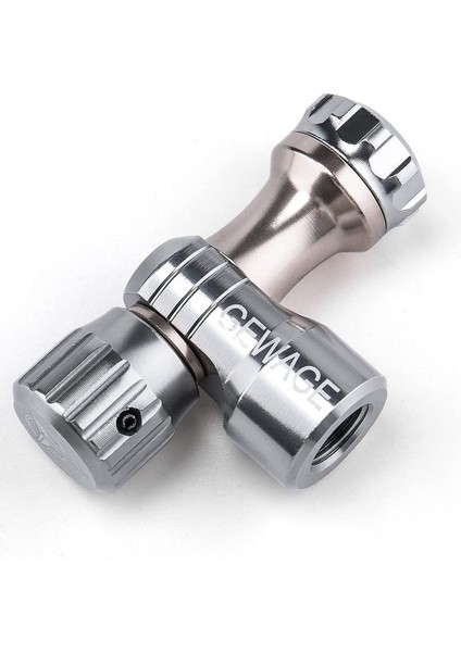 Gewage Co2 Bisiklet Lastiği Şişirme Aleti -Co2 Bisiklet Pompası Presta ve Schrader Valfi Uyumlu - Co2 Bisiklet Lastiği Şişirme Aleti Bisiklet, Kırmızı (Yurt Dışından) modelleri