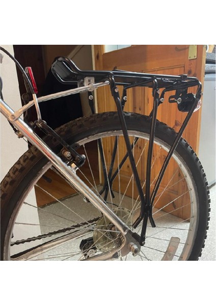 Bisiklet Rafları Alüminyum Alaşımlı Bisiklet Taşıyıcı Arka Bagaj Rafı Raf Aparatı Bisiklet Rafı Taşıyıcı Panniers Bisiklet Parçaları (Yurt Dışından) fırsatları