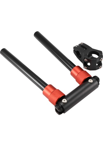 Katlanır Gidon 90 Derece Katlanır Elektrikli Bisiklet Gidonu Kugoo M4 Elektrikli Scooter Siyah Kırmızı 23.5mm (Yurt Dışından) fiyatları