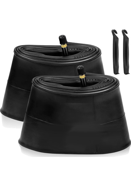 Av 32MM Valfli 2 Paket 26X4.0 Yağ Bisiklet Tüpü, 2 Lastik Kollu Bisiklet Tüpleri, Yol/dağ/e Bisiklet Için (Yurt Dışından)
