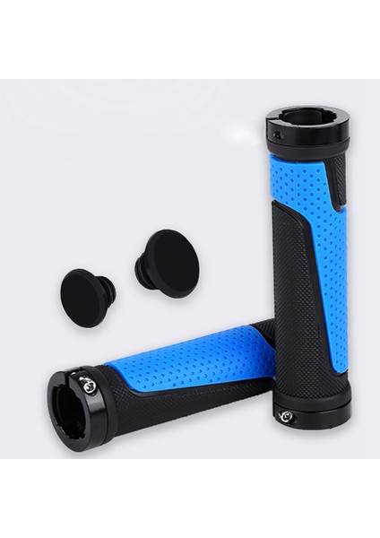 Dağ Bisikleti Sapları Kaymaz Dayanıklı Şok Geçirmez Kauçuk Sabit Dişli Bisiklet Gidon Kavrama Bisiklet Parçaları Yeşil (Yurt Dışından) fırsatları