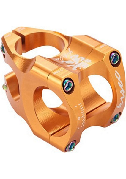 Krsec Mtb Bisiklet Gövdesi Cnc 35MM Gidona Monte Bisiklet Ultra Hafif, Turuncu (Yurt Dışından)