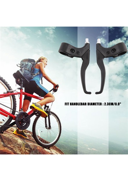 Yedek Bisiklet Bisiklet Ön Arka Fren Kolları Siyah (Yurt Dışından) indirimleri