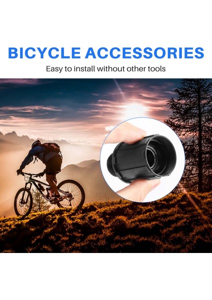 Dağ Bisikleti 8/9/10 Hız Freehub Titanyum Freehub 8/9/10 Hız Bisikletleri Için Bilyalı Rulman Siyah (Yurt Dışından) indirimleri
