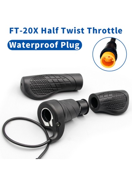 20X Yarı Büküm Tipi Hız Kontrol Gerdirme Lityum Dönüşüm Elektrikli Bisiklet Gaz Kolu Su Geçirmez Konnektör (Yurt Dışından) fiyatları