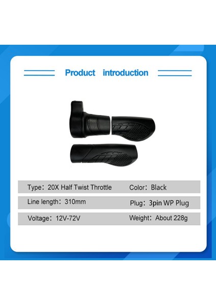 20X Yarı Büküm Tipi Hız Kontrol Gerdirme Lityum Dönüşüm Elektrikli Bisiklet Gaz Kolu Su Geçirmez Konnektör (Yurt Dışından) indirimleri