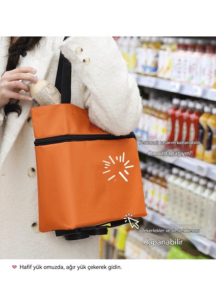 Hafif ve Katlanabilir, Market Alışverişi ve Paket Alma Için Küçük Sepet (Yurt Dışından) modelleri