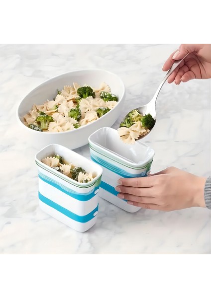 Dondurucu Gıda Bloğu Yapıcı, Kalan Yemekler ve Çorbalar Için Hazırlık Torbası Konteyneri Olarak Kullanılır (Yurt Dışından) indirimleri