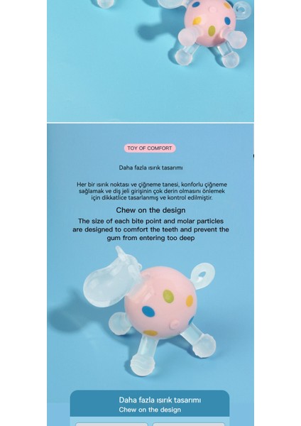 Bebekler ve Küçük Çocuklar Isırabilir ve Diş Kaşıyıcı Pişirebilir (Yurt Dışından) fırsatları