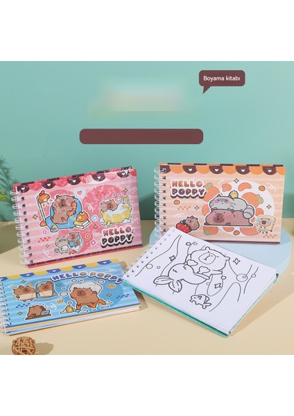 Karikatür Desen Boyama Çocuk Çizim Kitabı (Yurt Dışından) fiyatları