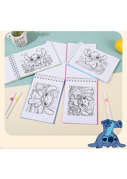 Karikatür Desen Boyama Çocuk Çizim Kitabı (Yurt Dışından) fırsatları