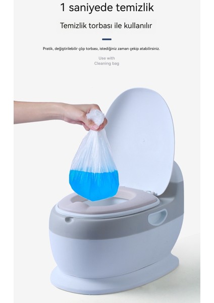 Çocuk Tuvaleti Bebek Simülasyon Plastik Tuvalet (Yurt Dışından) indirimleri